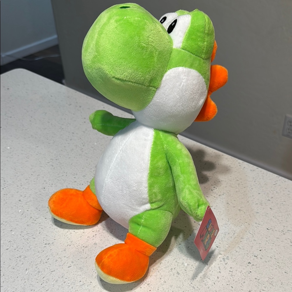 NWT Super Mario Yoshi Plush Toy